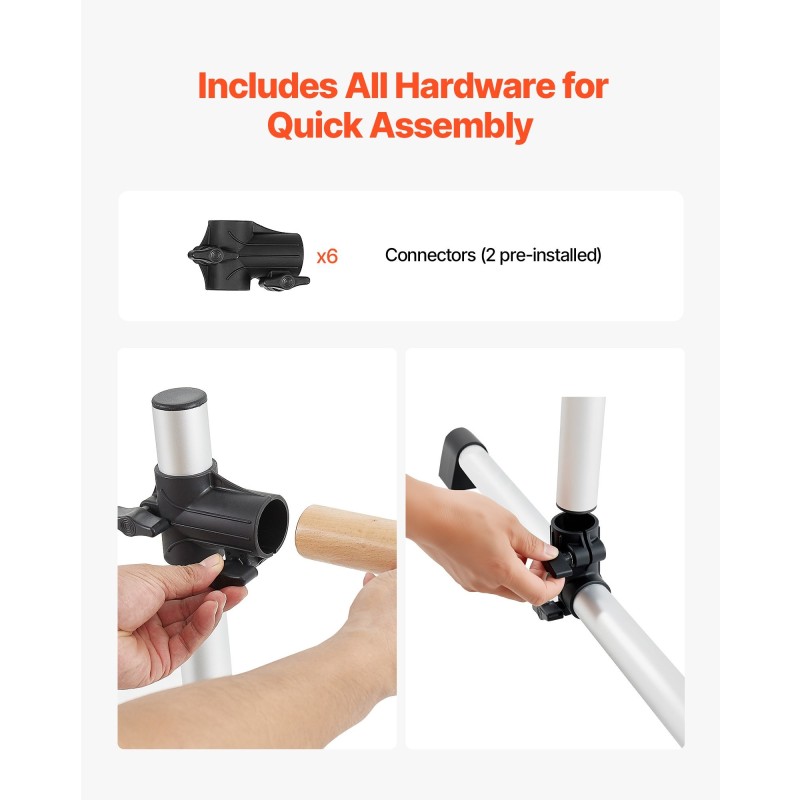 Balettitanko pyökki alumiinirunko korkeussäädettävä kannettava kaksiosainen