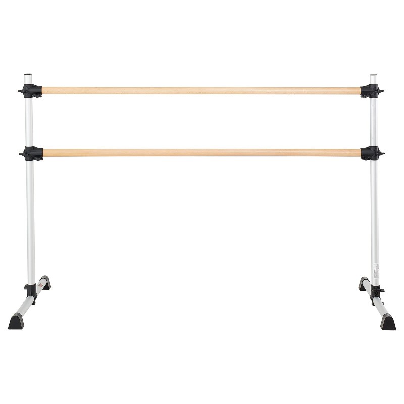 Balettitanko pyökki alumiinirunko korkeussäädettävä kannettava kaksiosainen