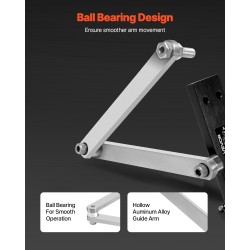 Ruohonleikkurin terän teroitin alumiiniseos 15–45 asteen kulma 4 adapteritappia 25 mm kahva