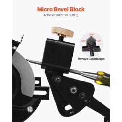 Teroitusjärjestelmä penkkihiomakoneille 6 ja 8 tuumaa talttojen ja sorvausterien teroitukseen