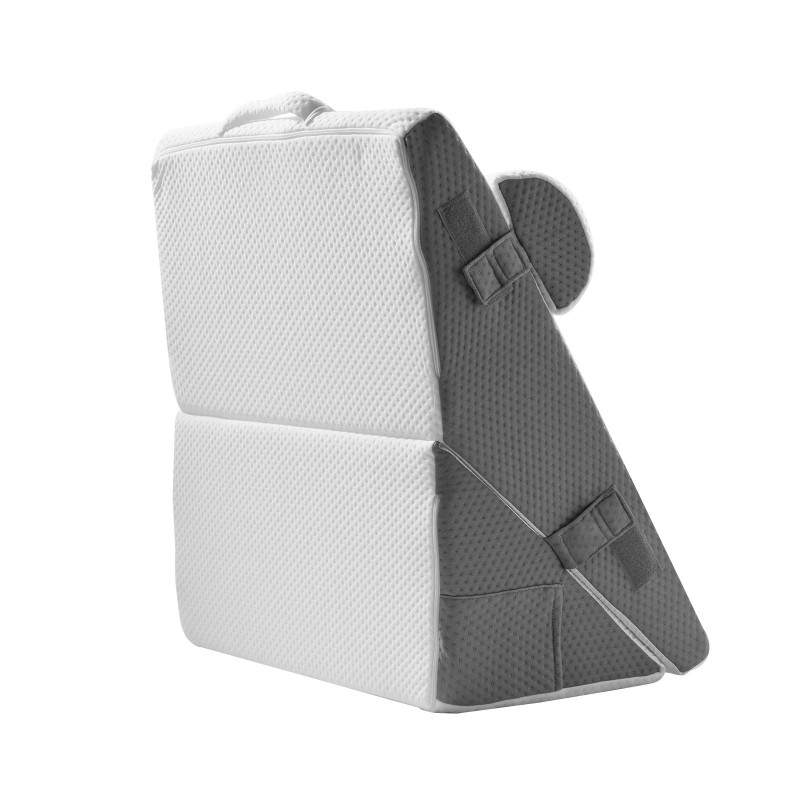 3-osainen kiilatyynysetti hengittävällä jacquard-päällisellä 25D vaahto ja 30D geelimuistivaahto