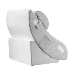 Kiilatyynysarja 4 osainen ortopedinen korkeatiheyksinen vaahto ja geelimuistevaahto irrotettavalla pestävällä päällisellä