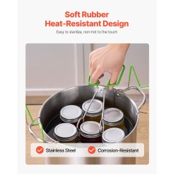 Säilöntäsetti 9 osaa ruostumatonta terästä ja muovia kotitekoiseen säilöntään