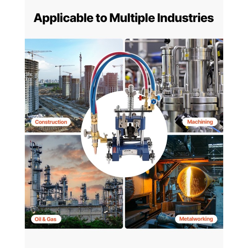 Manuaalinen putkenleikkaus- ja viisteytyskone 108–609 mm putkille kuparisilla kärjillä