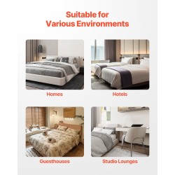 Runkopatja teräsrunko queen-kokoiselle 1587 kg kantavuus puuvillapäällinen matala 130 mm