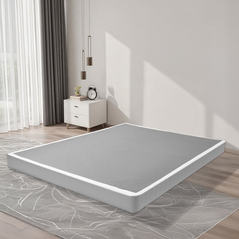 Runkopatja teräsrunko queen-kokoiselle 1587 kg kantavuus puuvillapäällinen matala 130 mm