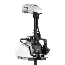 Keulasähkömoottori 55 paunan työntövoima keulaan asennettava 36-tuumainen akseli GPS ja langaton kaukosäädin