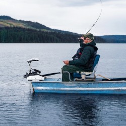 Sähköinen keulamoottori 55lbs 12V GPS-ohjaus langaton kaukosäädin kajakkiin