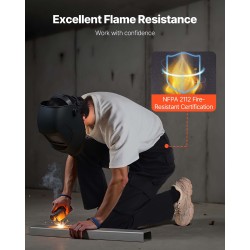 Työhousut palosuojatut miesten monitaskuiset puhdas puuvilla joustovyötärö hitsaukseen