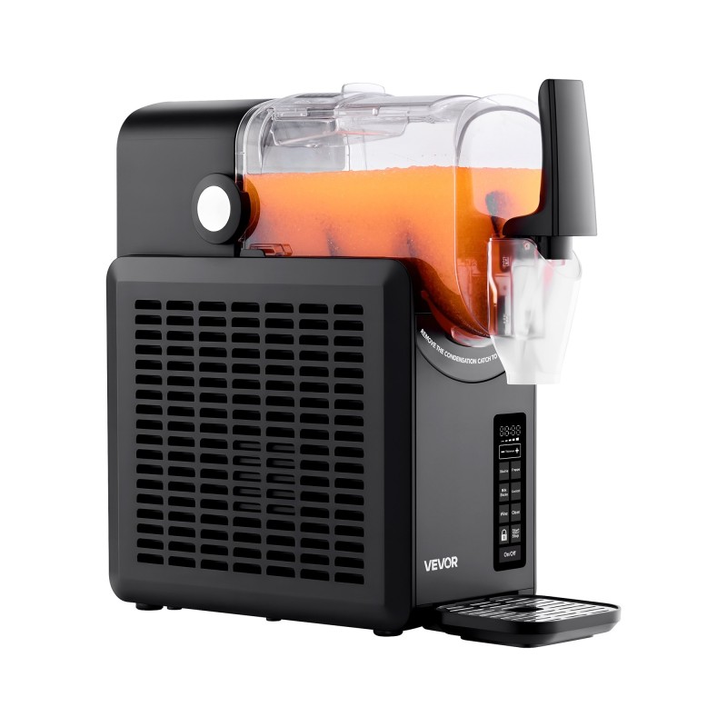 Slushkone 2,6 L säiliöllä kotikäyttöön 5 esiasetettua ohjelmaa itsepuhdistus