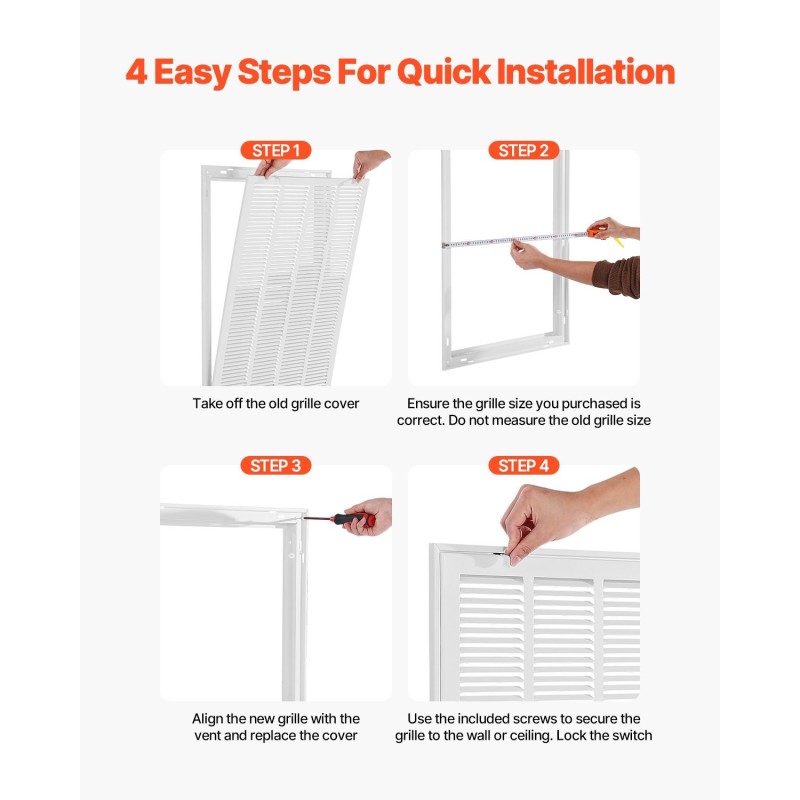 Paluuilmagrilli 50,5x75,5 cm jauhemaalattu teräs avattava etupaneeli sopii 1 tuuman suodattimelle