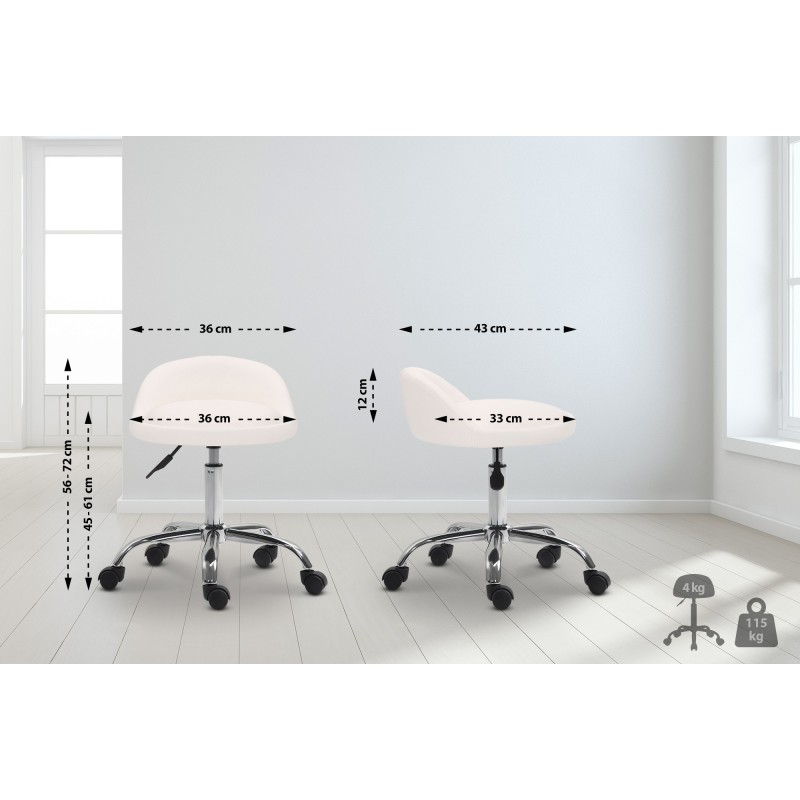 Teramo työtuoli toimistoon ja muihin työympäristöihin säädettävällä korkeudella