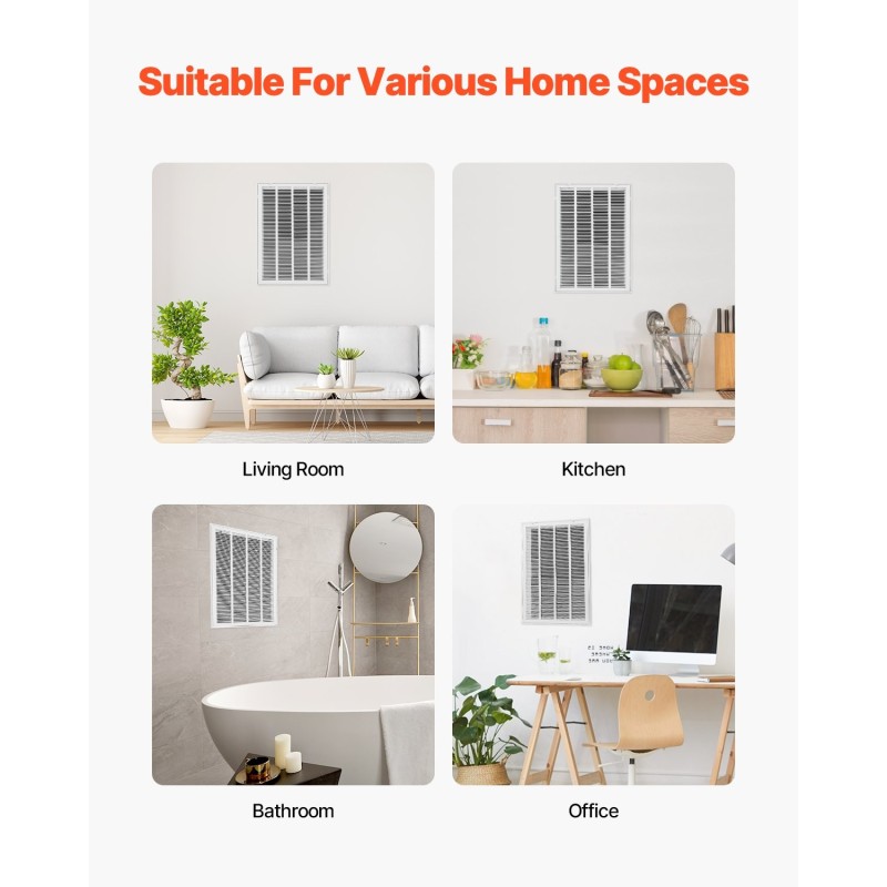 Paluuilmagrilli 50,5x75,5 cm jauhemaalattu teräs avattava etupaneeli sopii 1 tuuman suodattimelle