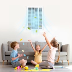 Paluuilmagrilli 50,5x75,5 cm jauhemaalattu teräs avattava etupaneeli sopii 1 tuuman suodattimelle