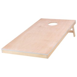 Hernepussipelisetti täyspuuta lakattu pinta 1255x600 mm taitettava kantolaukulla