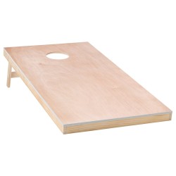 Hernepussipelisetti täyspuuta lakattu pinta 1255x600 mm taitettava kantolaukulla