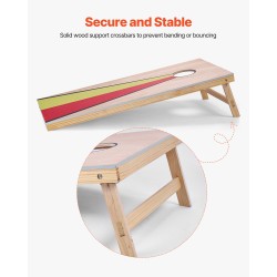 Heittopelilautasetti 2 lautaa 8 hernepussia täyspuinen 1255x600 mm