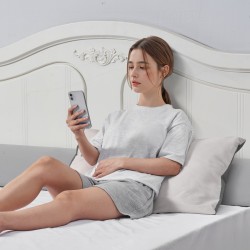 Sängynpäädyn täyttötyyny 25D-korkeatiheyksinen vaahto 1930x152x115 mm liukumaton pohja sivutasku