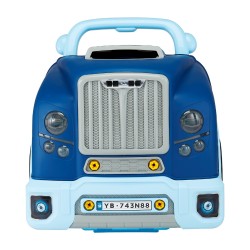 Interaktiivinen moottorilelu kuorma auton korjaussetti 60 osaa PP ABS sininen