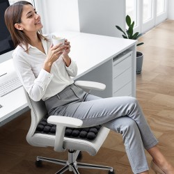 Ilmatäytteinen istuintyyny Lycra-päällisellä ja TPU-rakenteella 56 ilmakennolla käsipumpulla