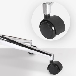 Moderni toimistotuoli ergonomisella muotoilulla ja säädettävällä korkeudella