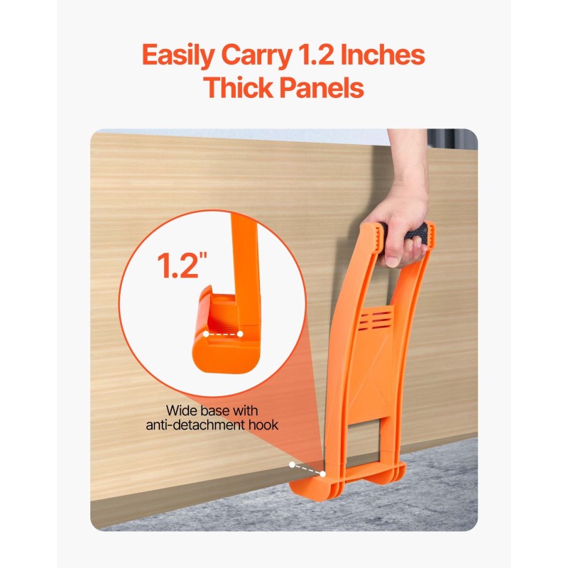 Levynkantajat ABS-runko 2 kpl TPR-kumikahva 30 mm 79,8 kg