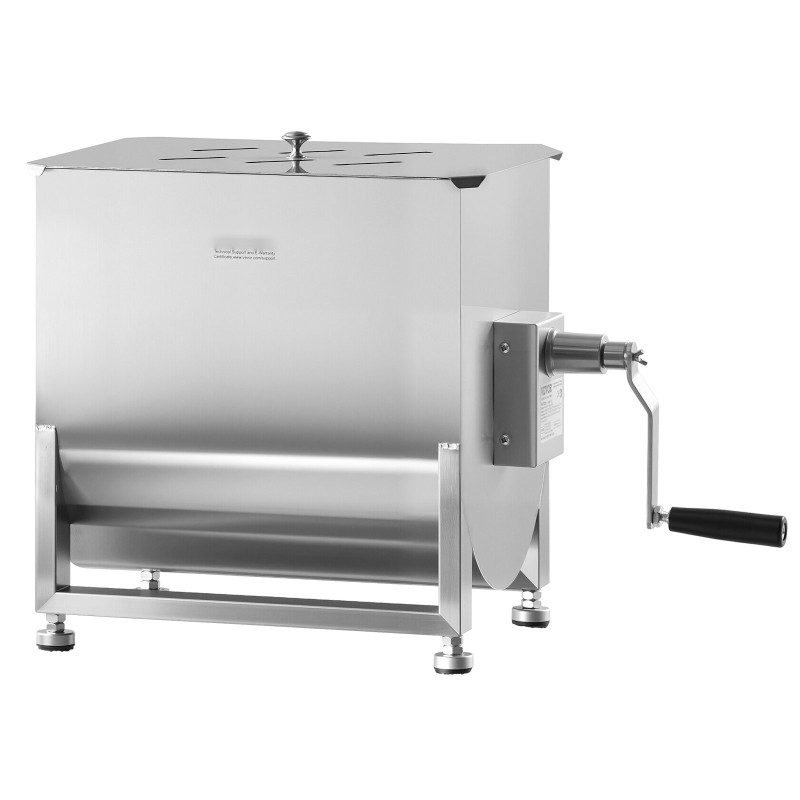 Käsikäyttöinen lihasekoitin 80 litran ruostumatonta terästä makkaran ja jauhelihan sekoittamiseen