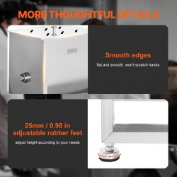 Manuaalinen lihamyllysekoitin ruostumaton teräs kolmenkymmenen litran säiliö makkaramassalle