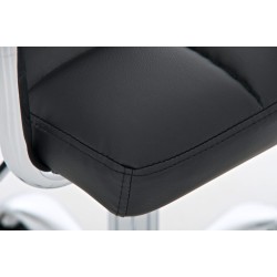 Lucy säädettävä toimistotuoli keinonahkaa ergonominen pyörillä moderni