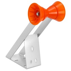 Vinssinteline peräkärryyn kuumasinkitty 5 mm teräs 50 8 76 2 mm pylväille PVC muovirullalla kolmiomaisella rakenteella