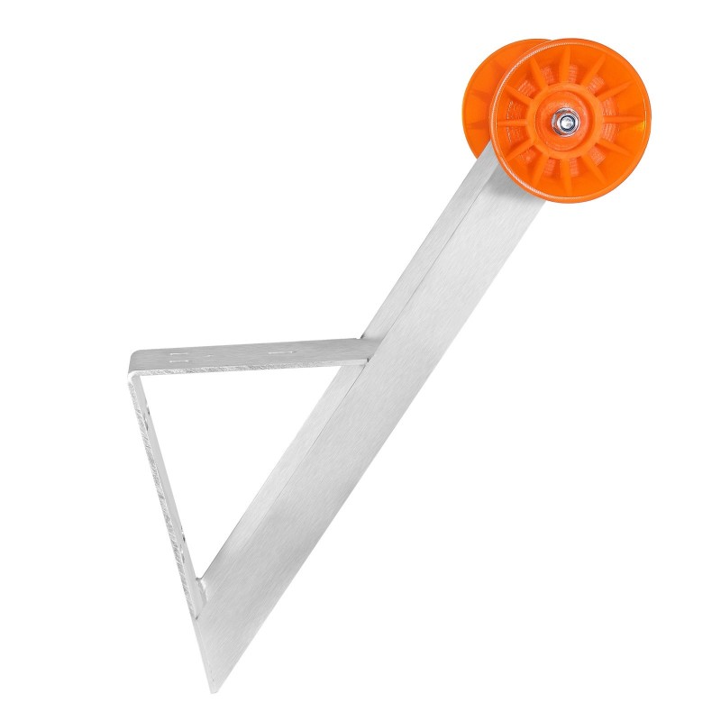 Vinssinteline peräkärryyn kuumasinkitty 5 mm teräs 50,8–76,2 mm pylväille PVC-muovirullalla kolmiomaisella rakenteella