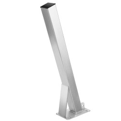 Vinssiteline kuumasinkitystä teräksestä 3 tuuman aisan leveydelle U-pulttikiinnityksellä