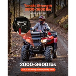 Vinssikiinnike jauhemaalattua terästä 907–1633 kg Honda Foreman ja Rancher 2014–2021