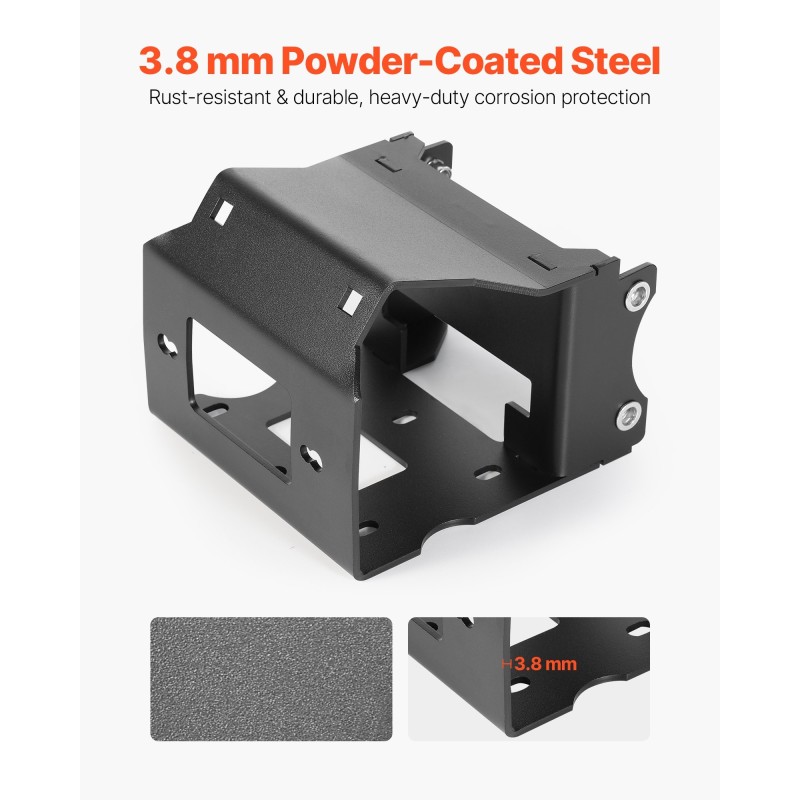 Vinssiteline vetokoukkuun Polaris Sportsman 2009 ja uudemmat Q235 teräs 907–1633 kg musta