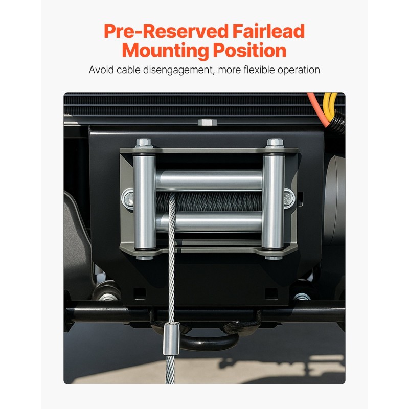 Vinssiteline vetokoukkuun Polaris Sportsman 2009 ja uudemmat Q235 teräs 907–1633 kg musta