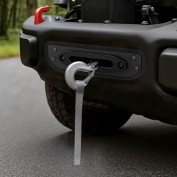 Vinssin kiinnike Q235-terästä jauhemaalattu Jeep Wrangler JL JLU ja Gladiator JT 2018–2023