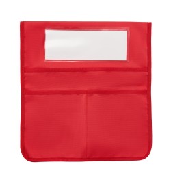 Tuolin selkänojataskut 24 kpl Oxford-kangasta 12–13 tuuman selkänojiin 6 värissä