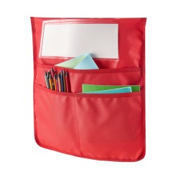 Tuolin selkänojan taskusarja 24 osainen 600D Oxford kangas 465x510 mm kouluille