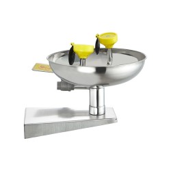 Seinäasennettava hätäsilmähuuhtelupiste SUS304 ruostumaton teräs ABS pinnoite 12 18 l min työtiloihin