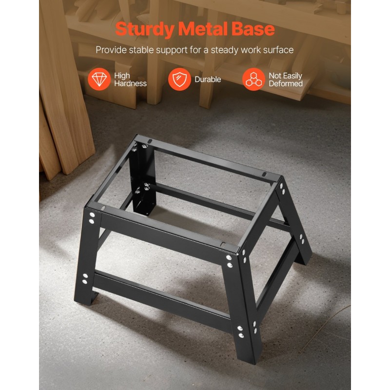 Penkkijyrsinpöytä MDF-pöytälevy metallijalusta säädettävä aita purunpoistoaukko läpinäkyvä suojus