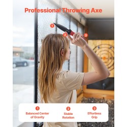 Heittoveitsisetti 6 kpl 3Cr13 ruostumatonta terästä 226 mm harrastus ja kilpailu