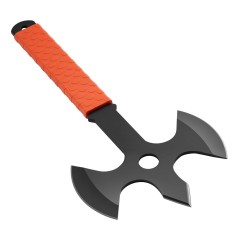 Heittokirvessetti 3 kpl 340 mm ruostumaton teräs kumiseoskahva pihapeleihin