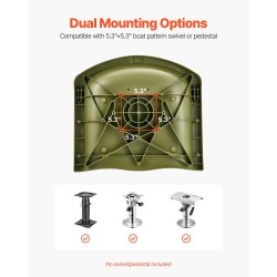 Veneen istuin polyuretaanipäällysteinen polyesterikangas polypropeenirunko maastokuvioitu vesitiivis 1 kpl taitettava selkänoja