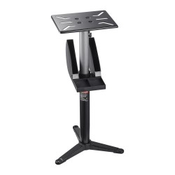 Penkkihiomakoneen jalusta valurauta-teräsrunkoinen 5-portainen korkeussäätö 31,5x25,4 cm