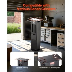 Lattiateline penkkihiomakoneelle valurauta ja teräs 840 mm kiinnityslevy 28 x 17 cm