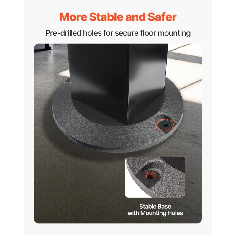 Lattiateline penkkihiomakoneelle valurauta ja teräs 840 mm kiinnityslevy 28 x 17 cm