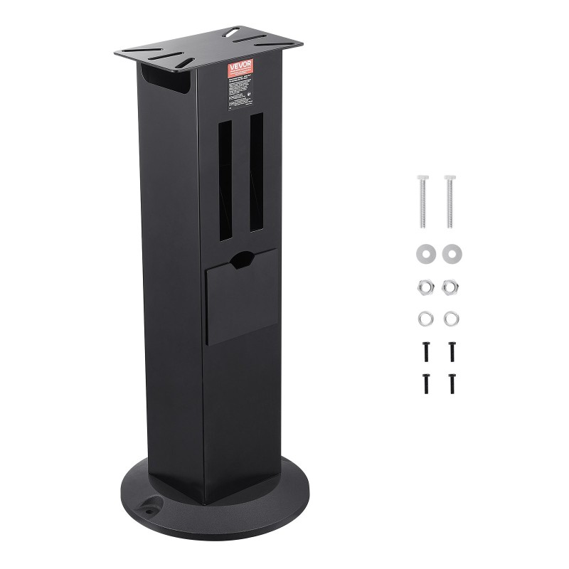 Lattiateline penkkihiomakoneelle valurauta ja teräs 840 mm kiinnityslevy 28 x 17 cm