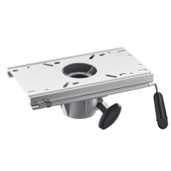 Venetuolin jalusta alumiiniseos sopii 2-7/8 tuuman jalustaputkelle 1 kpl veneeseen