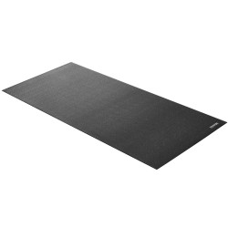 Harjoitusmatto liukumaton kuntoilulaitteille PVC muovi 915 x 1980 mm 6 mm musta