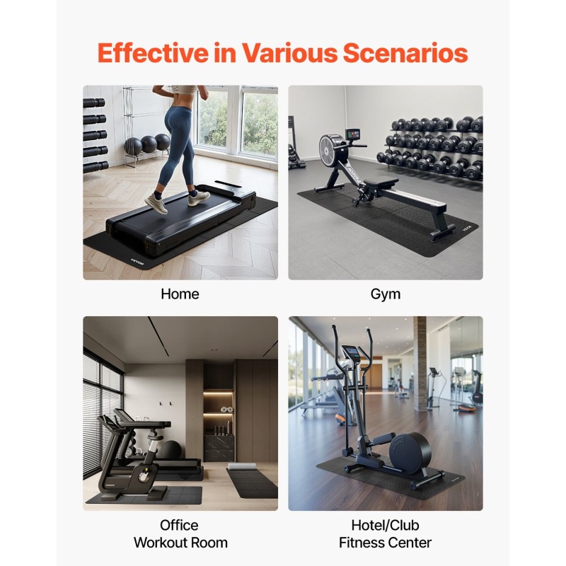 Taitettava kuntolaitematto korkeatiheyksinen PVC-materiaali 610x1730 mm 6 mm kotiin